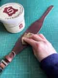 Thumbnail for leather dog collar being conditioned