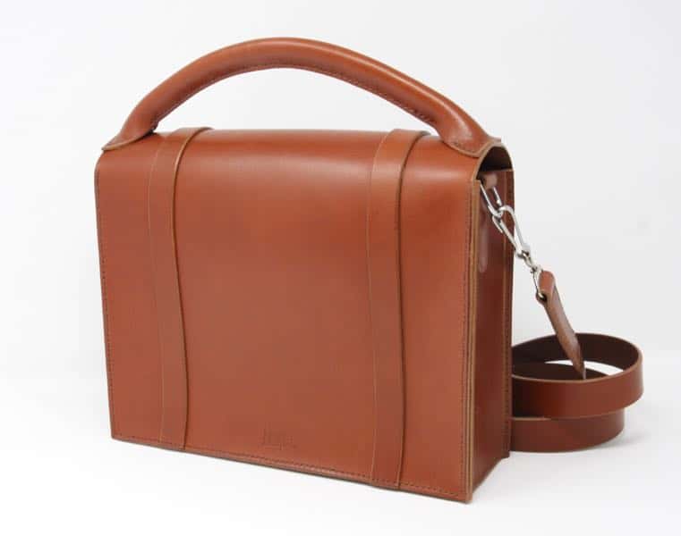 Back of A5 satchel shoulder bag