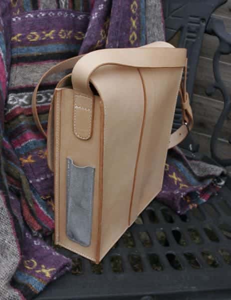 Side of artist's sketch bag