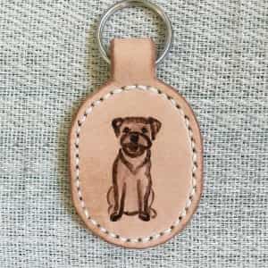 Leather key fobs / key rings