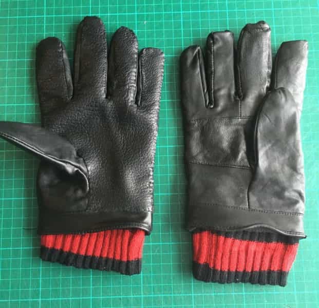 Leather glove repair